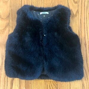 Crewcuts Fur Vest Size Small